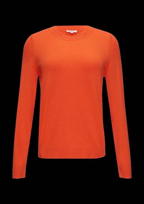 Strickpullover mit Rundhalsausschnitt