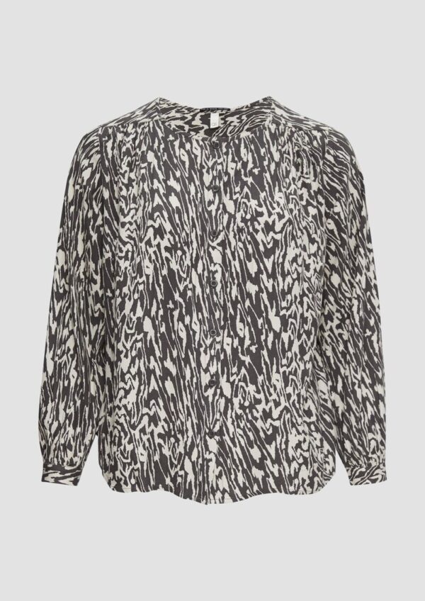 Viskosebluse im Loose Fit