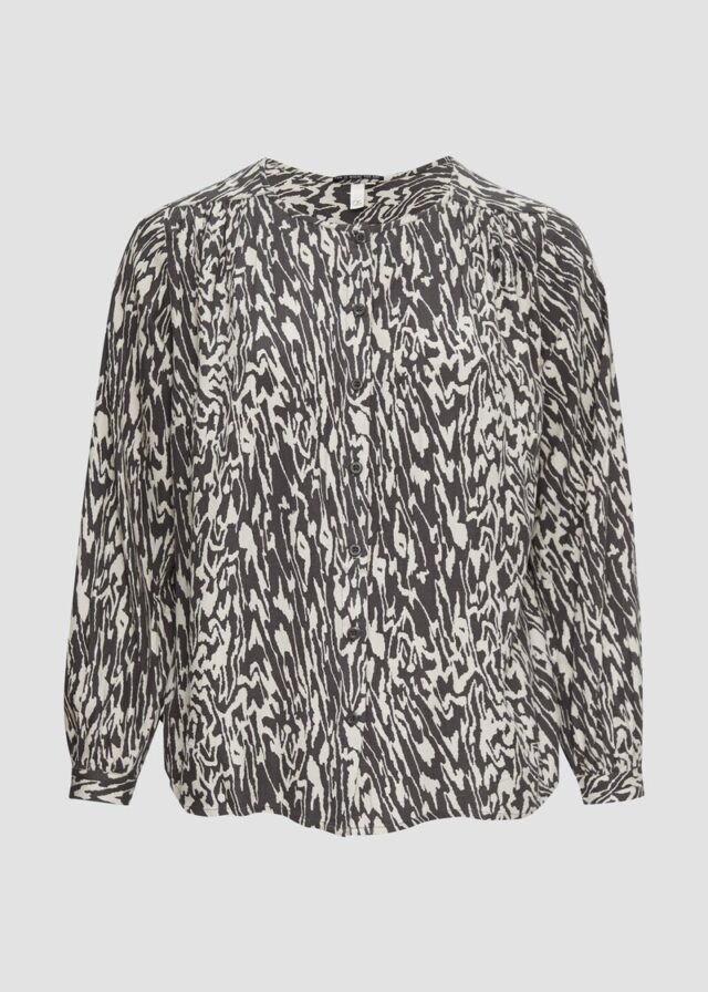 Viskosebluse im Loose Fit