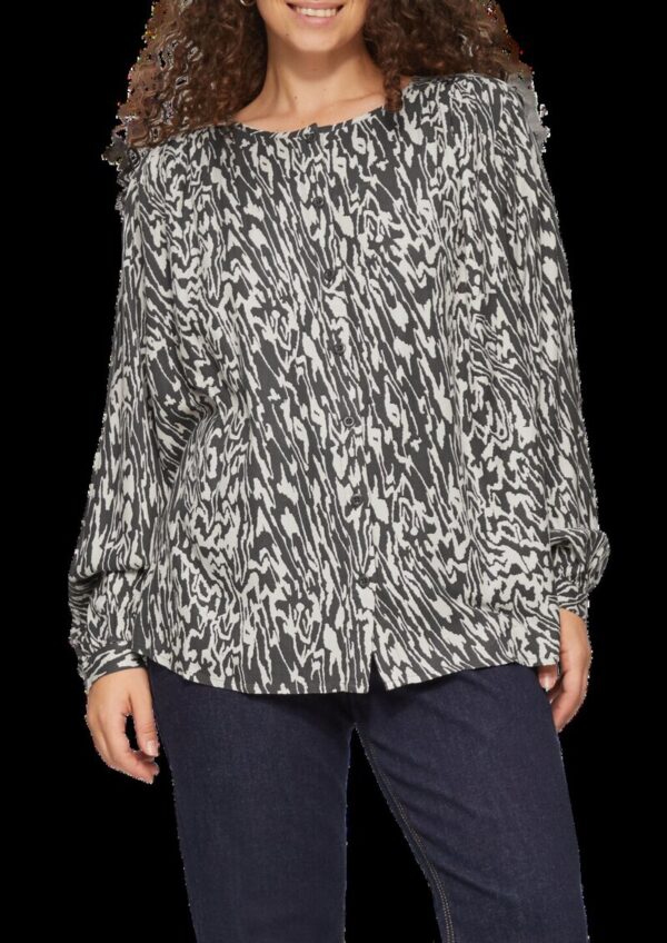 Viskosebluse im Loose Fit