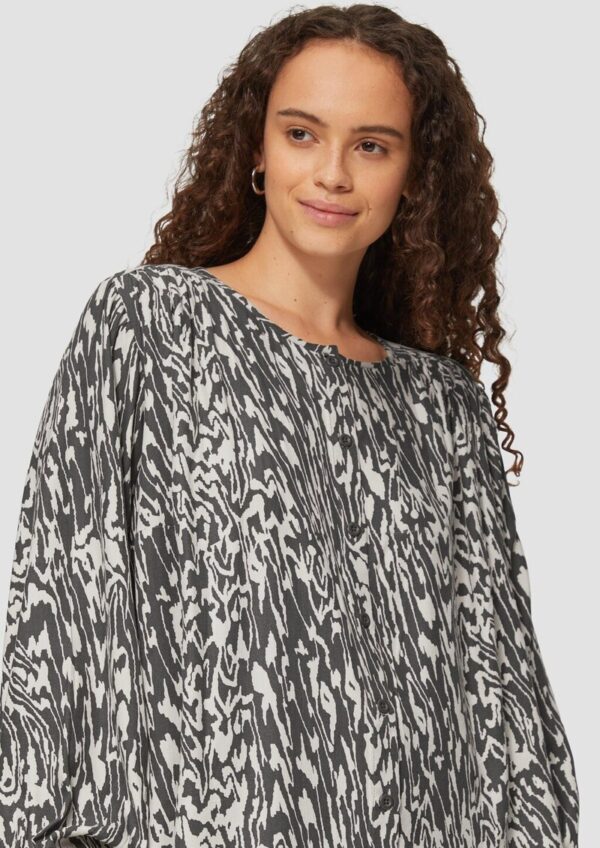 Viskosebluse im Loose Fit