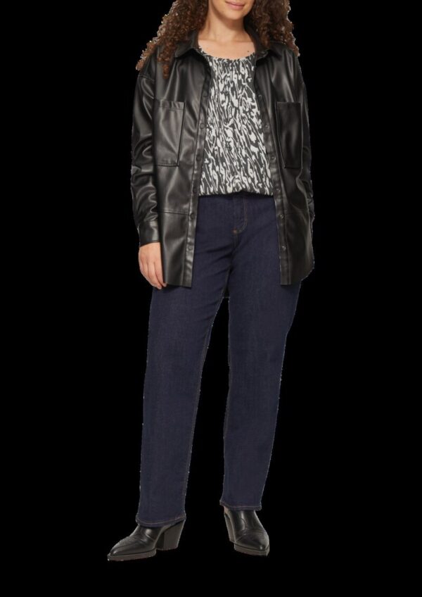 Viskosebluse im Loose Fit