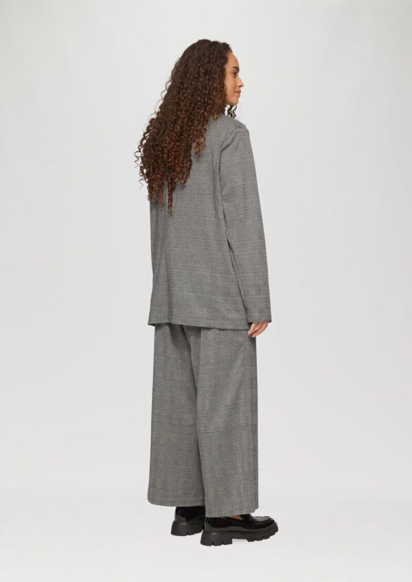 Gemusterter Blazer aus Interlock-Jersey