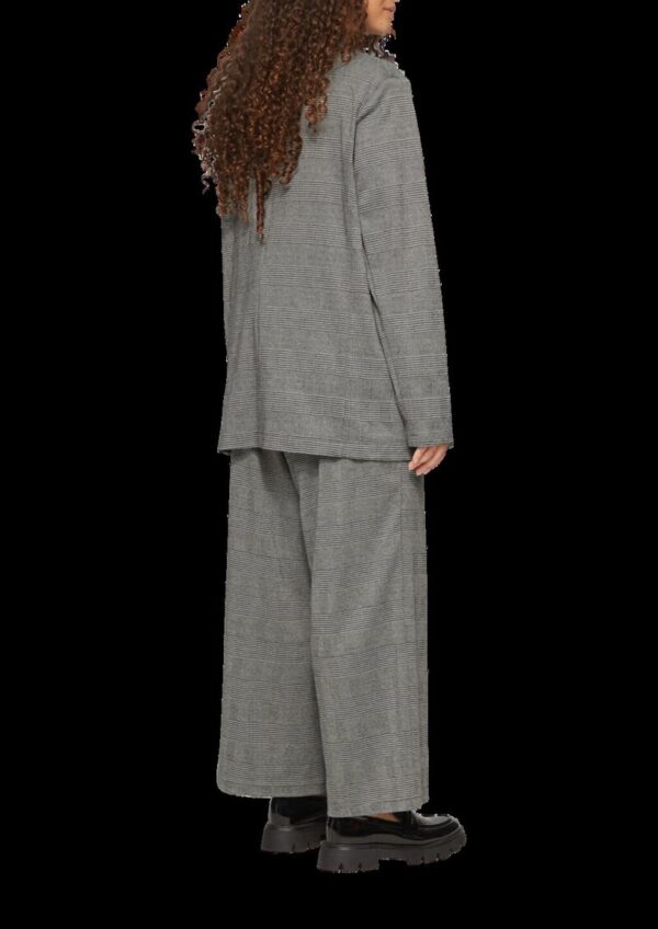 Gemusterter Blazer aus Interlock-Jersey