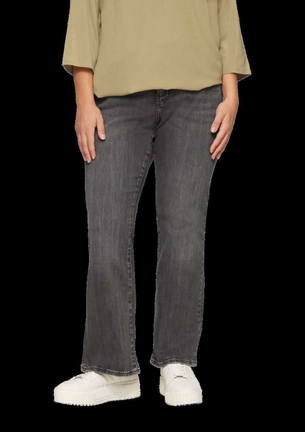 Jeans / Slim Fit / Mid Rise / Bootcut Leg