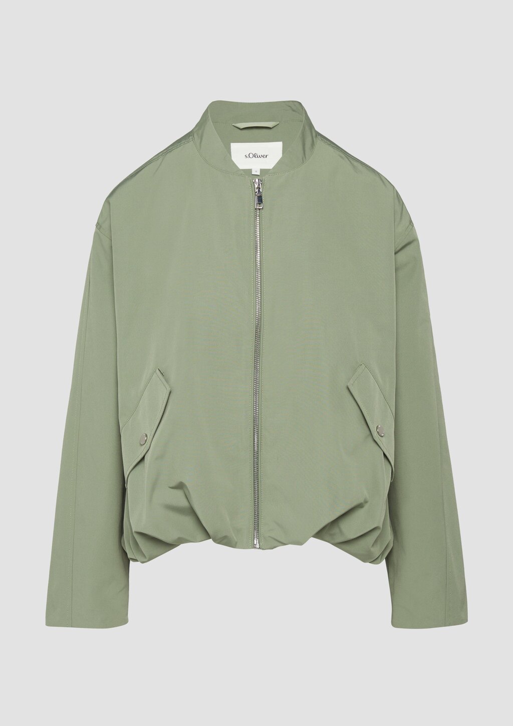 Blouson mit Raffungsdetails im Relaxed Fit