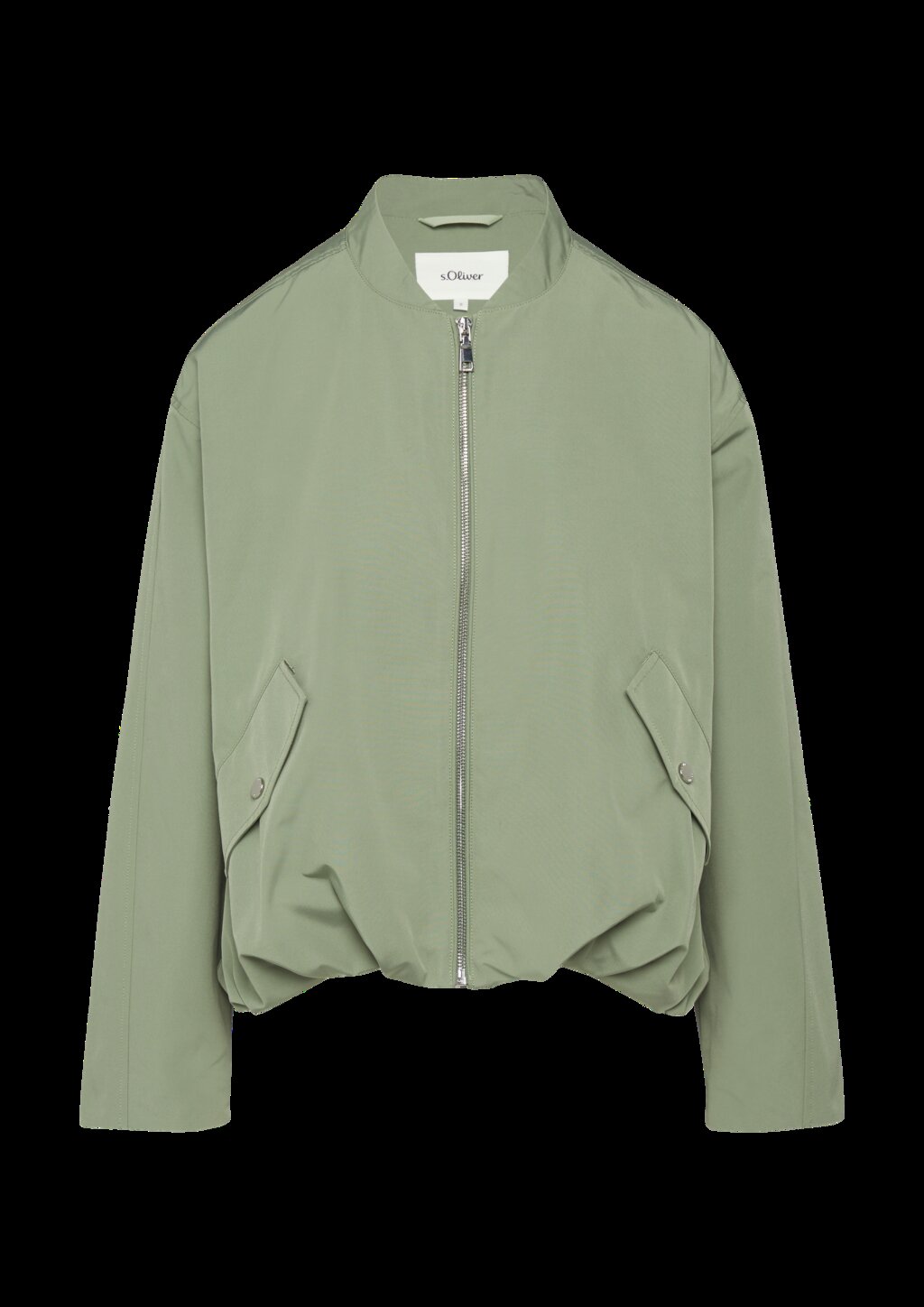 Blouson mit Raffungsdetails im Relaxed Fit