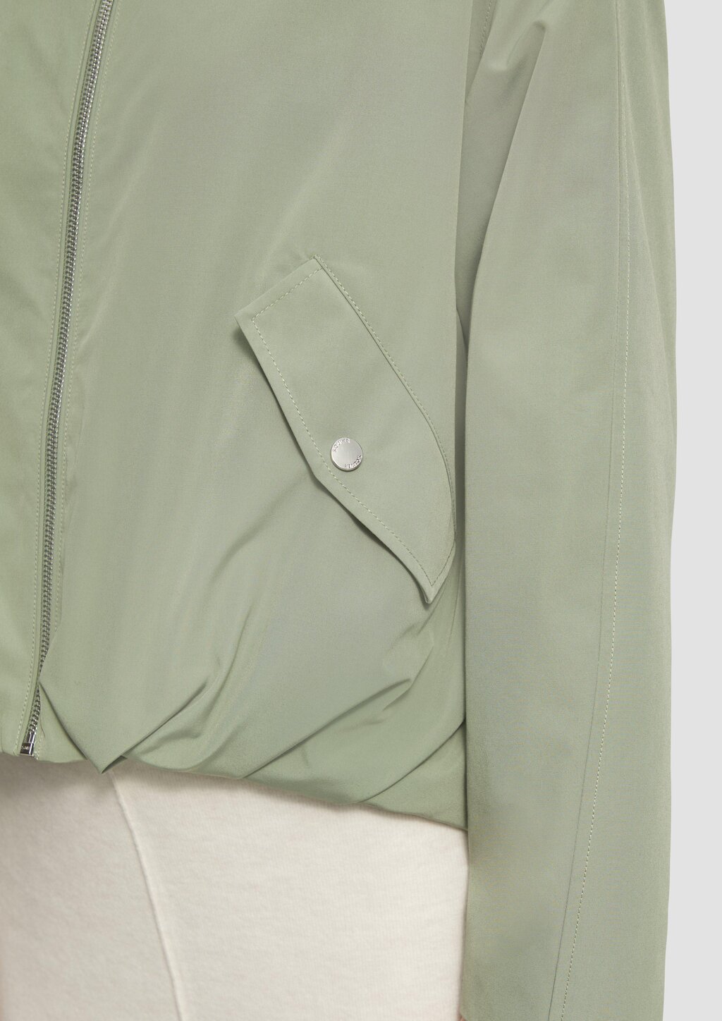 Blouson mit Raffungsdetails im Relaxed Fit