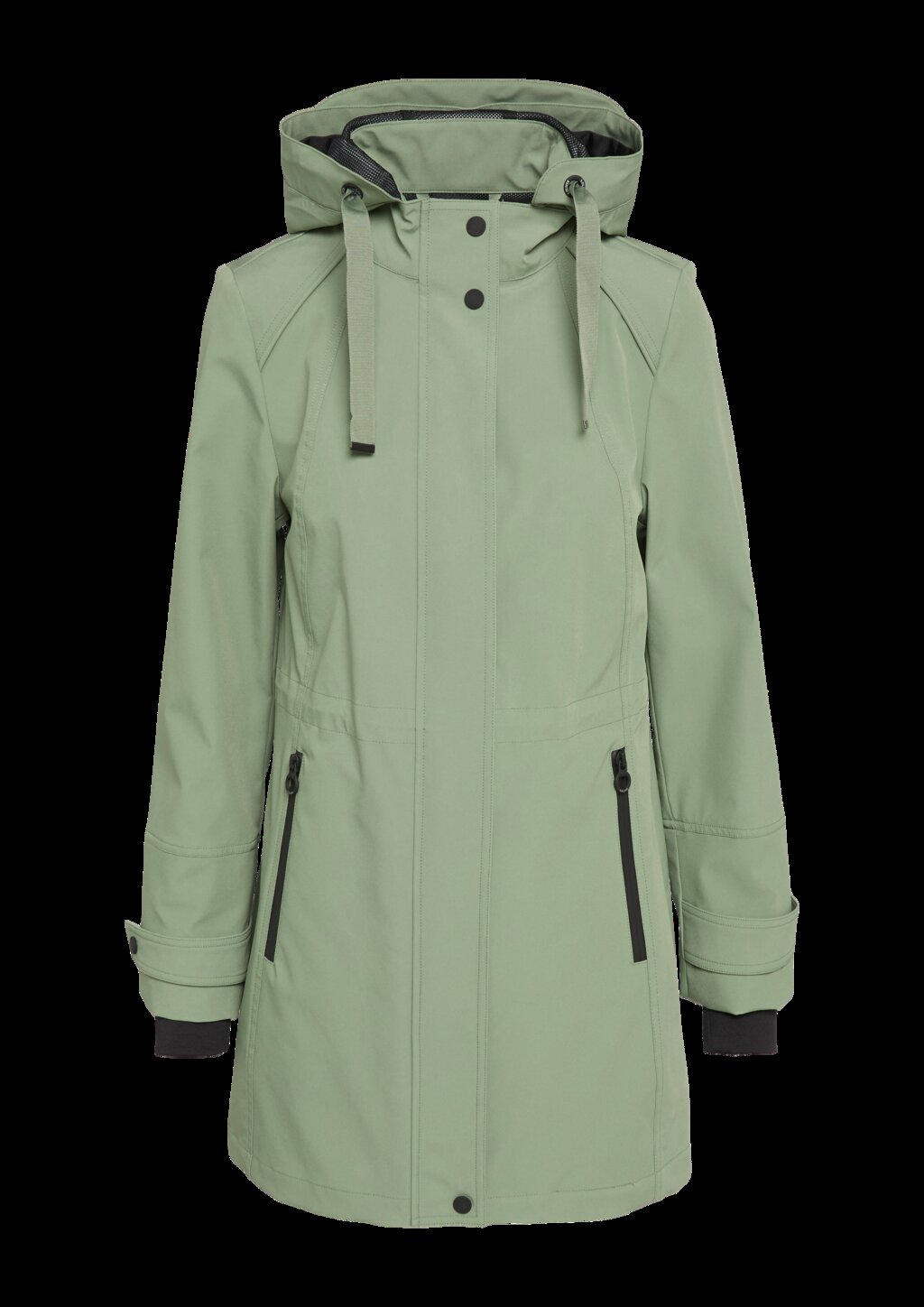 Wasserabweisende Jacke mit Kapuze