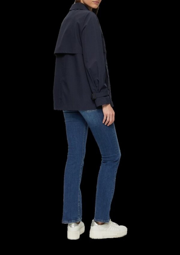 Wasserabweisende Cabanjacke mit Riegeldetail am Ärmel