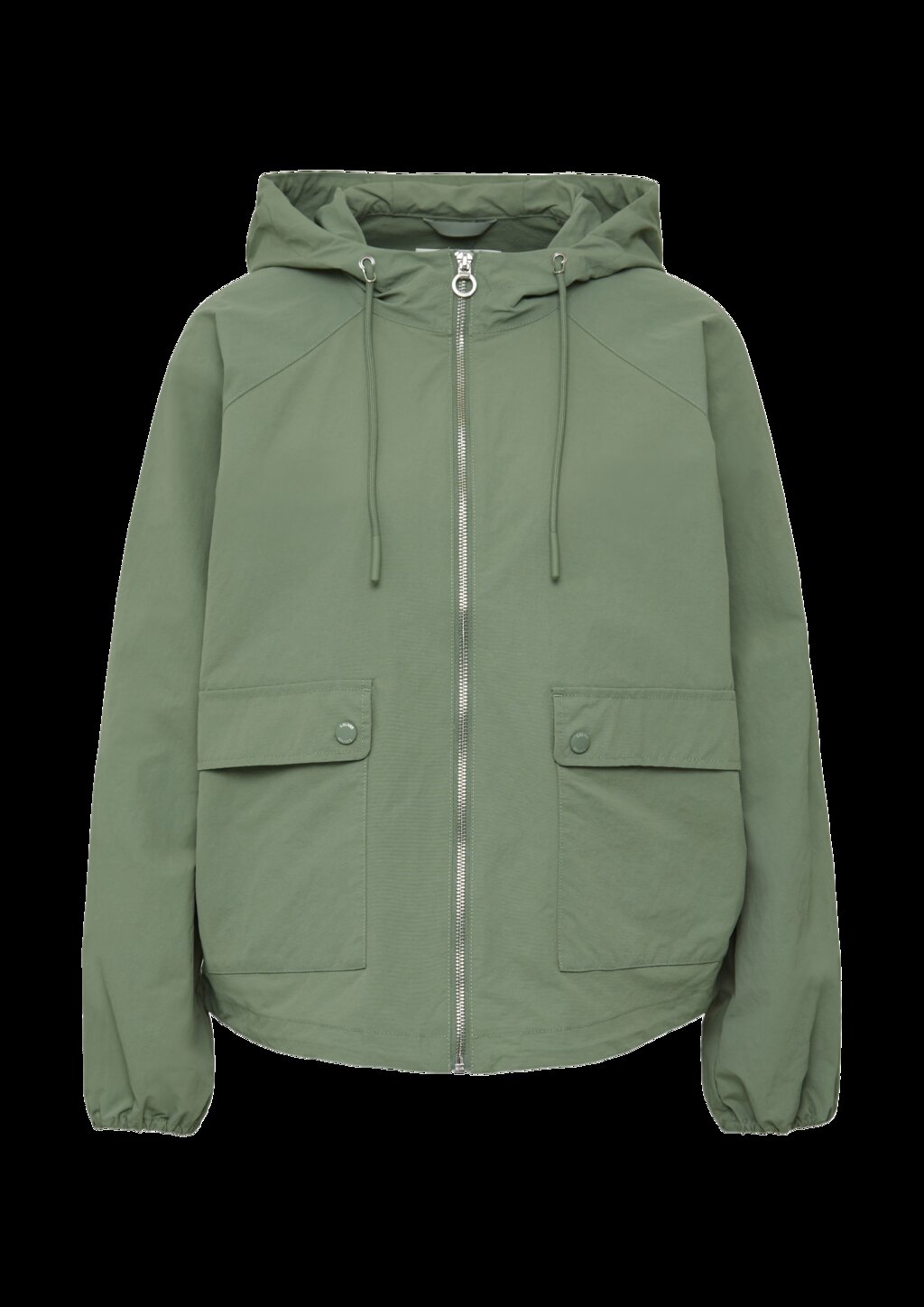 Leichte Outdoor-Jacke im Relaxed Fit mit Fledermausärmeln und Kapuze