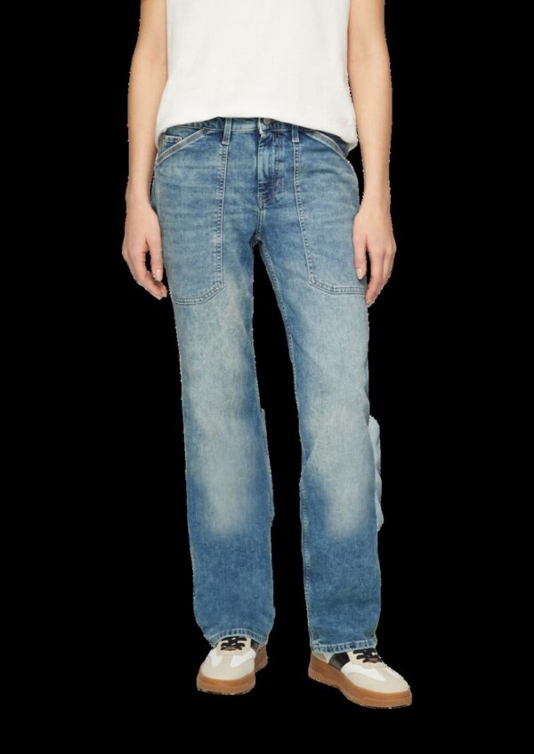 Jeans Karolin / Regular Fit / Mid Rise / Straight Leg