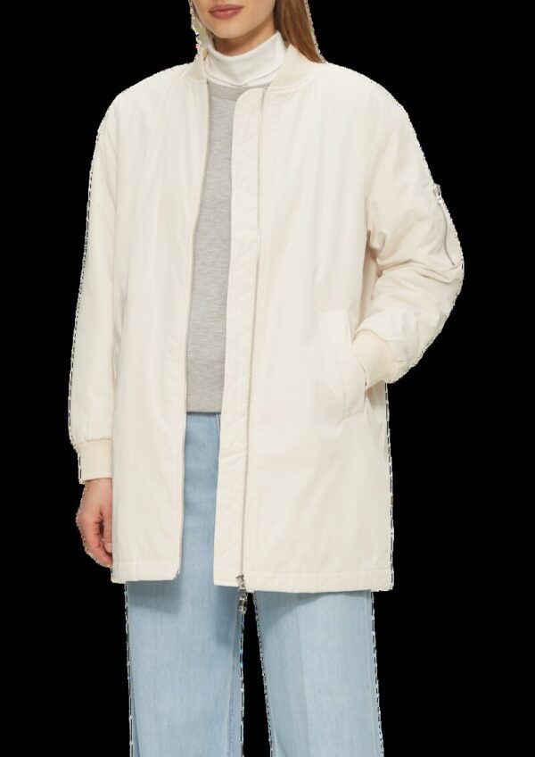 Leicht gefütterter Blousonmantel im Relaxed Fit