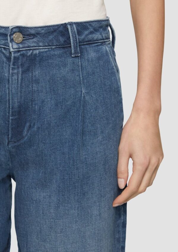 Ankle-Jeans / Regular Fit / High Rise / Barrel Leg