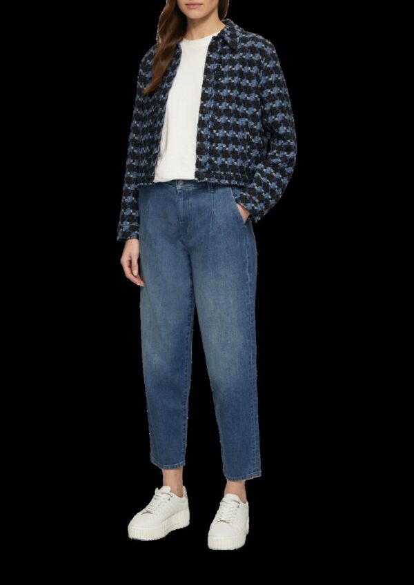 Ankle-Jeans / Regular Fit / High Rise / Barrel Leg