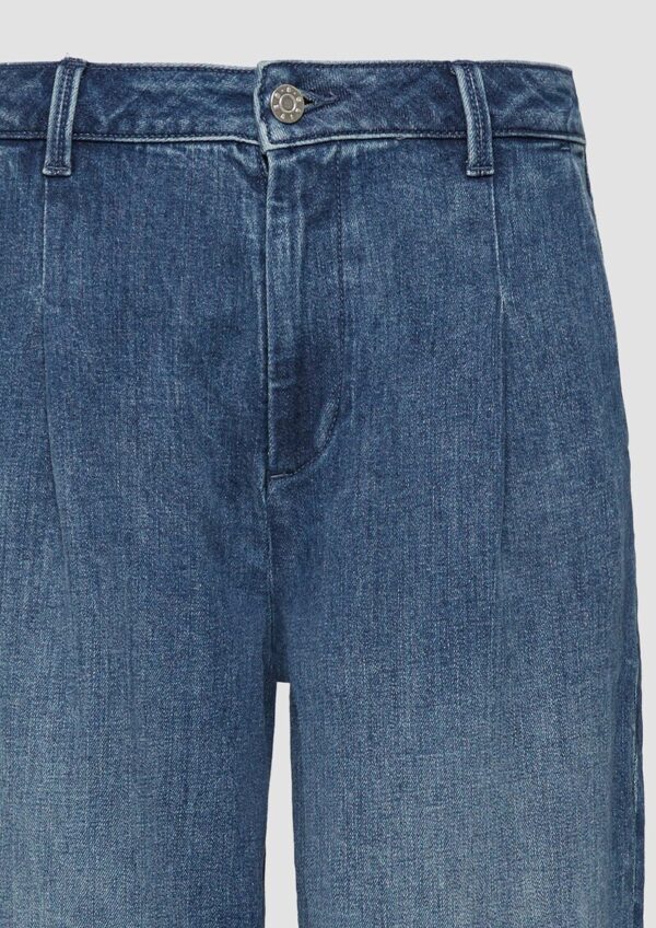 Ankle-Jeans / Regular Fit / High Rise / Barrel Leg