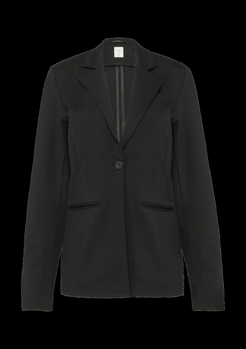 Elastischer Blazer aus Interlockjersey