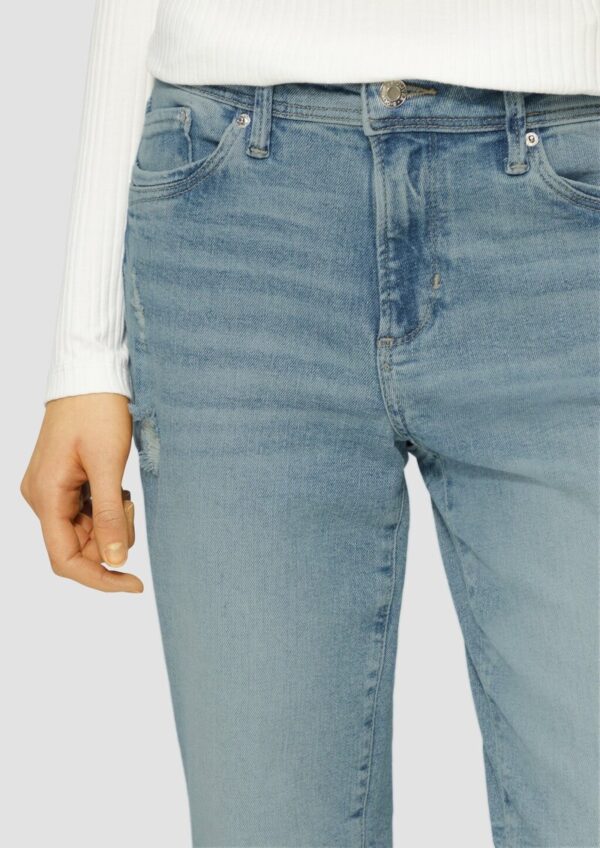 Jeans Betsy / Slim Fit / Mid Rise / Slim Leg / Used Look