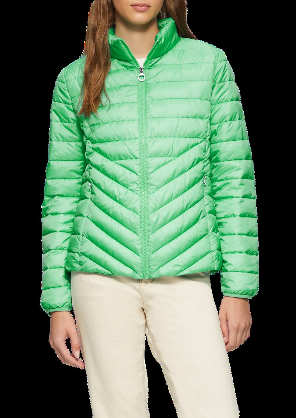 Leichte Steppjacke mit Stehkragen