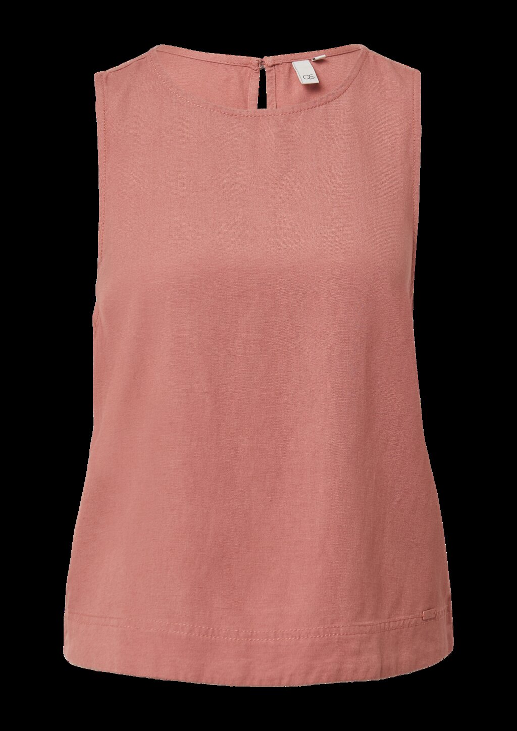 Leinenmix-Blusentop | QS x Sarah & Tini