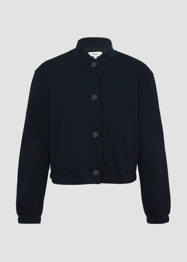 Strukturierter Blouson im Relaxed Fit