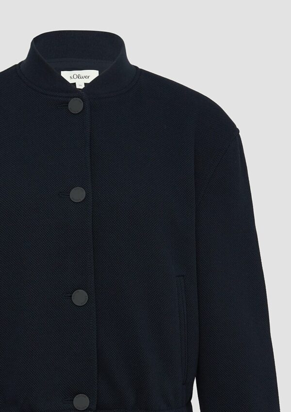 Strukturierter Blouson im Relaxed Fit