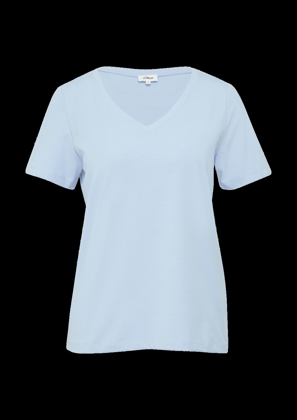T-Shirt mit V-Ausschnitt