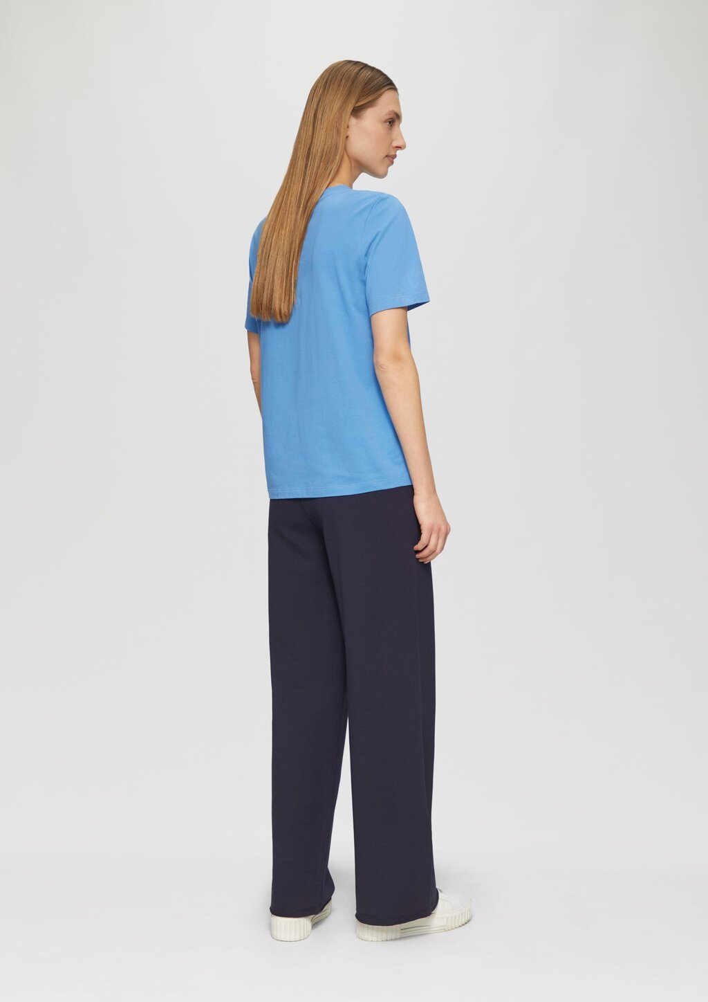 T-Shirt im Relaxed Fit mit Herz-Stickerei