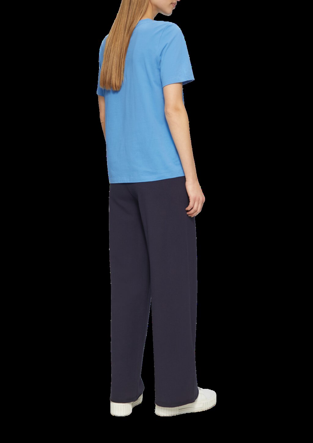 T-Shirt im Relaxed Fit mit Herz-Stickerei