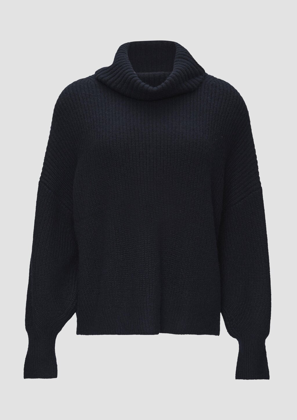 Oversized Rollkragenpullover mit weiten Ärmeln