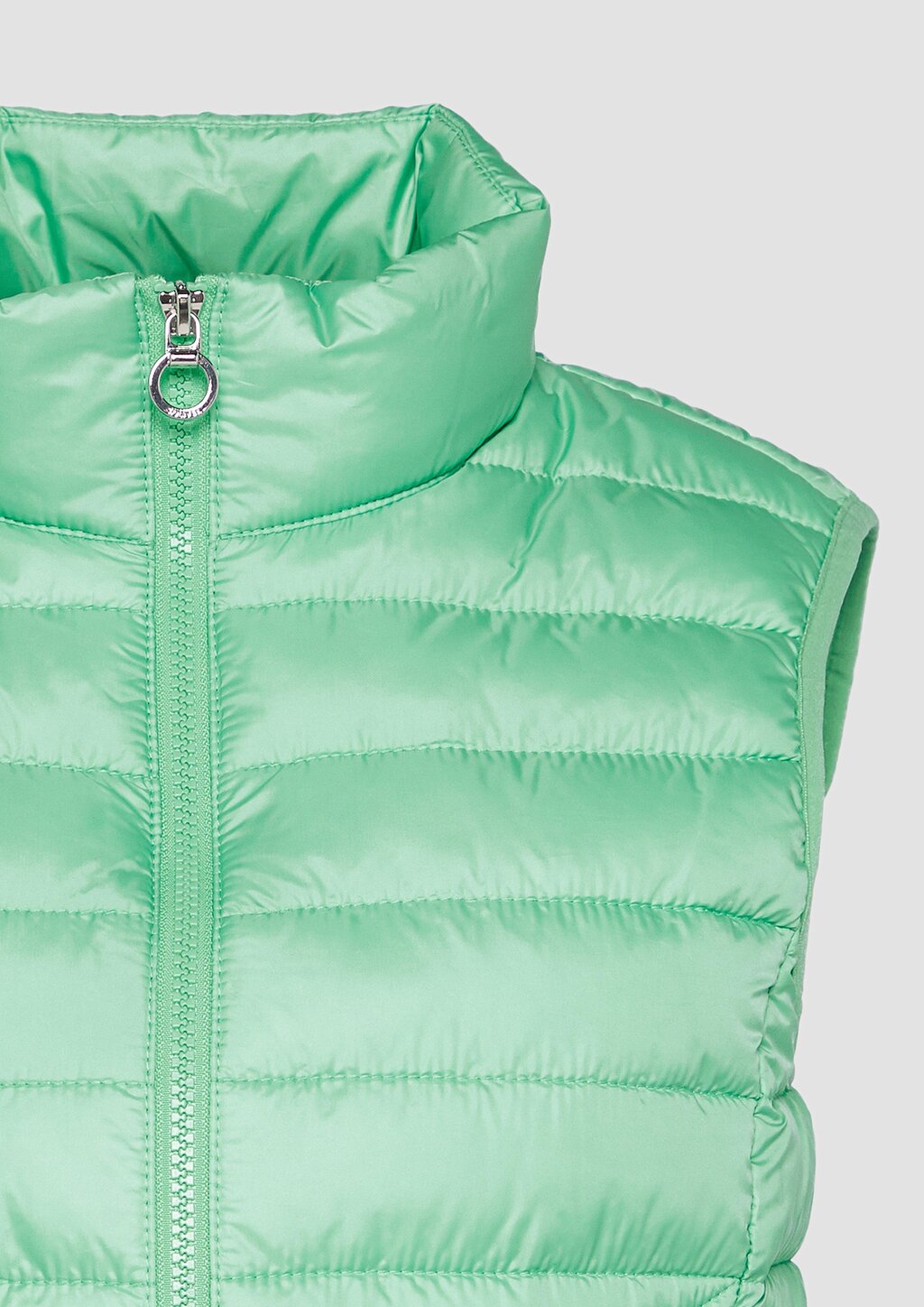 Leichte Steppweste mit Stehkragen