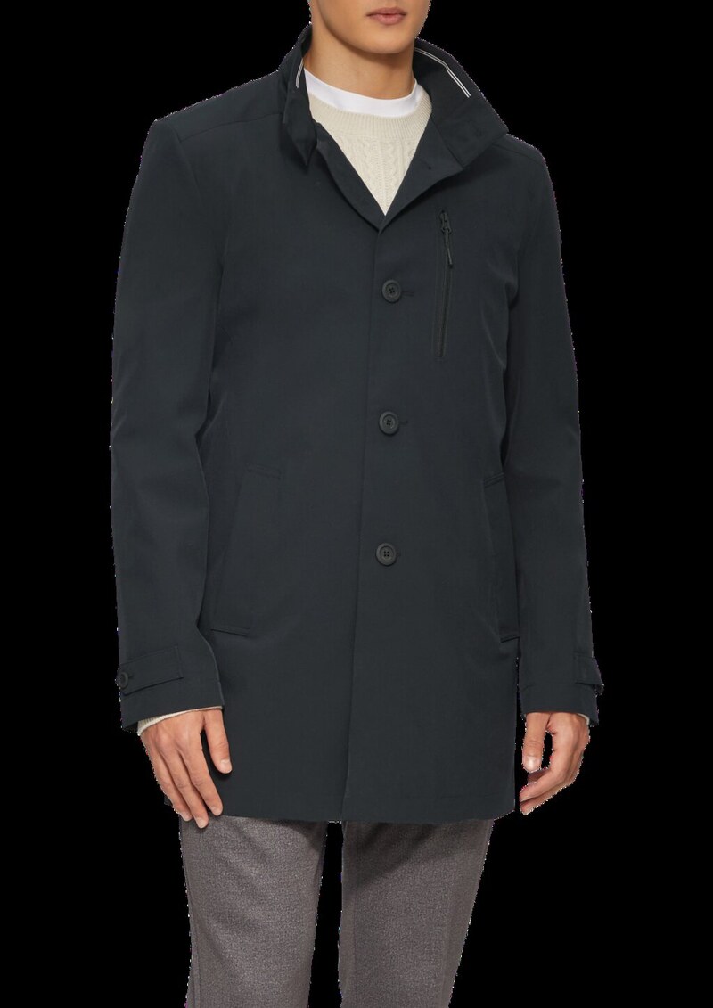 Elastischer Mantel mit wasserabweisender Funktion