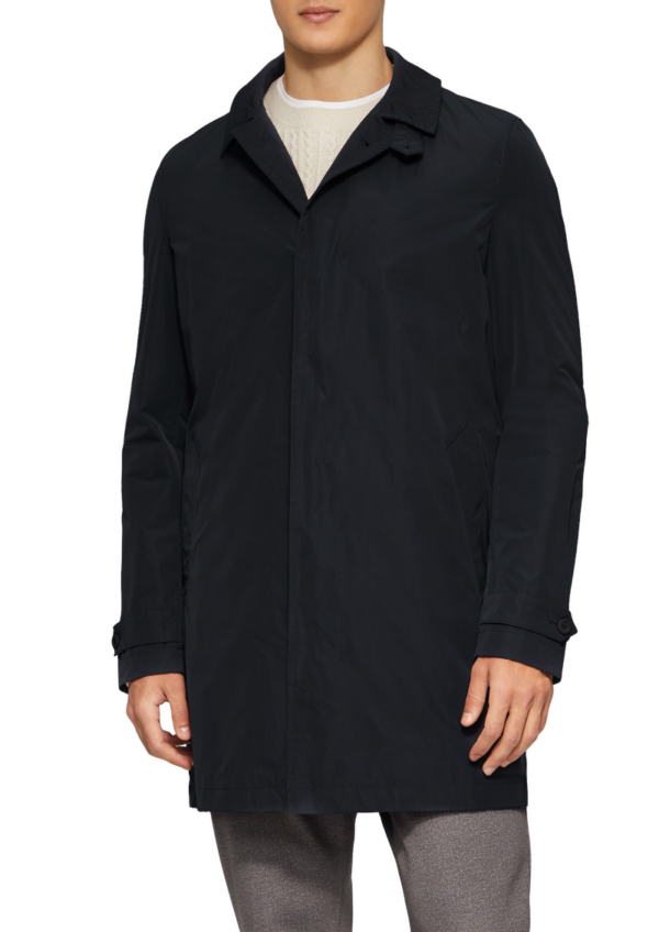 Wasserabweisender Mantel mit herausnehmbarem Steppfutter