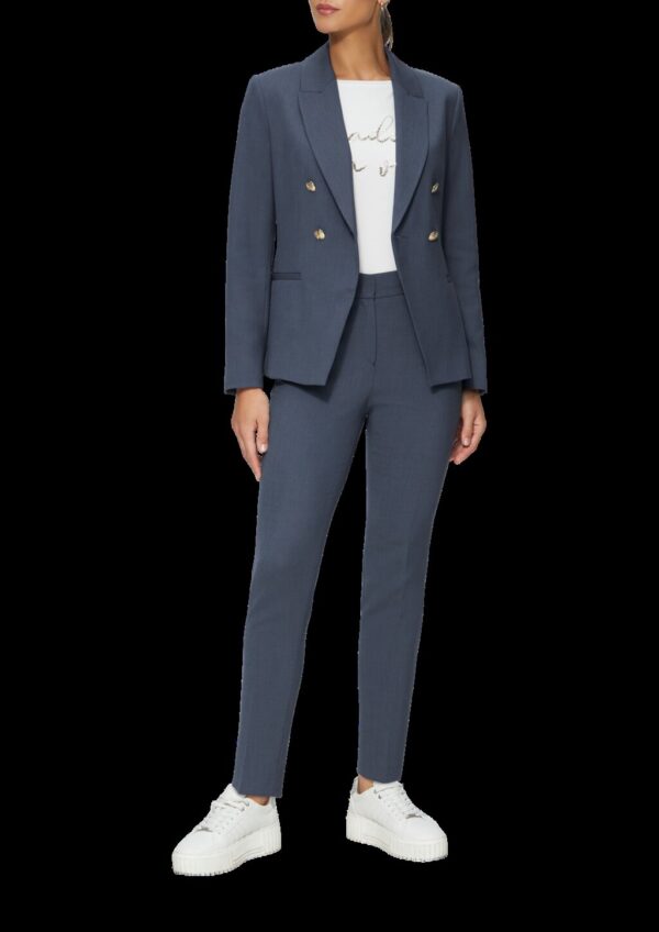 Cigarette Pants mit Elastikbund