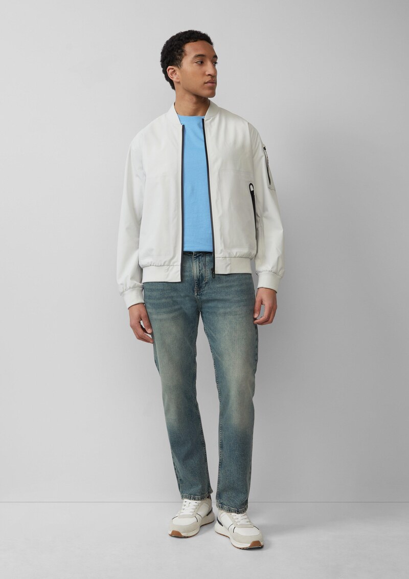 Wasserdichte Bomberjacke mit Ärmel-Detail