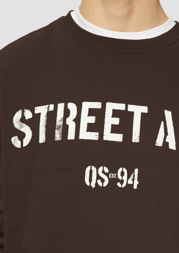 Sweatshirt mit Frontprint