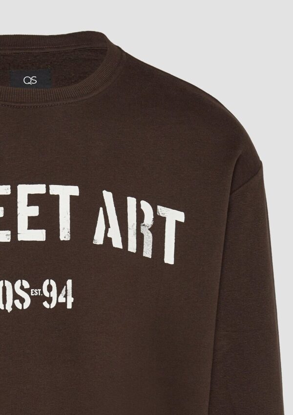 Sweatshirt mit Frontprint