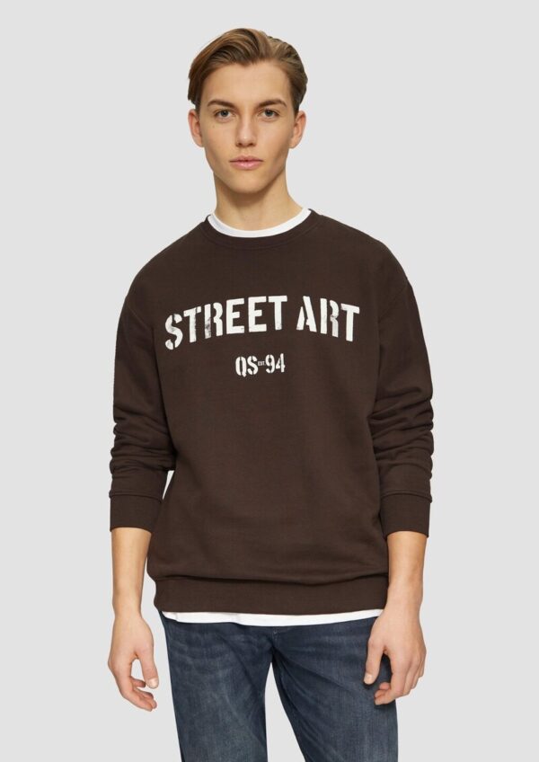 Sweatshirt mit Frontprint