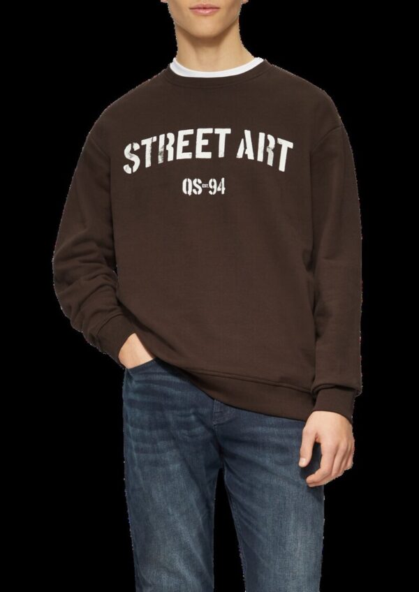 Sweatshirt mit Frontprint