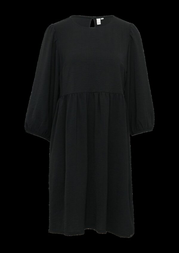 Kurzes Kleid mit Puffärmel