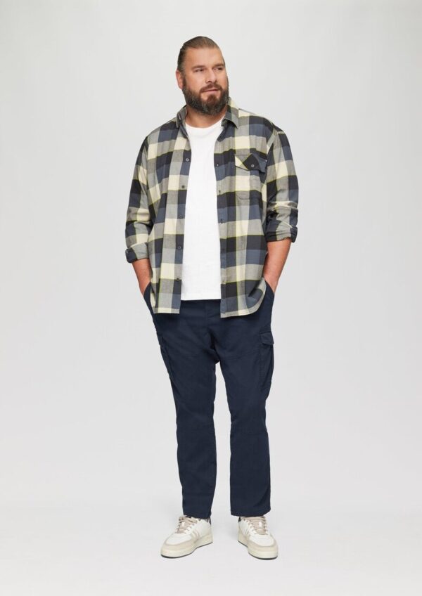 Cargohose aus Baumwollstretch im Relaxed Fit