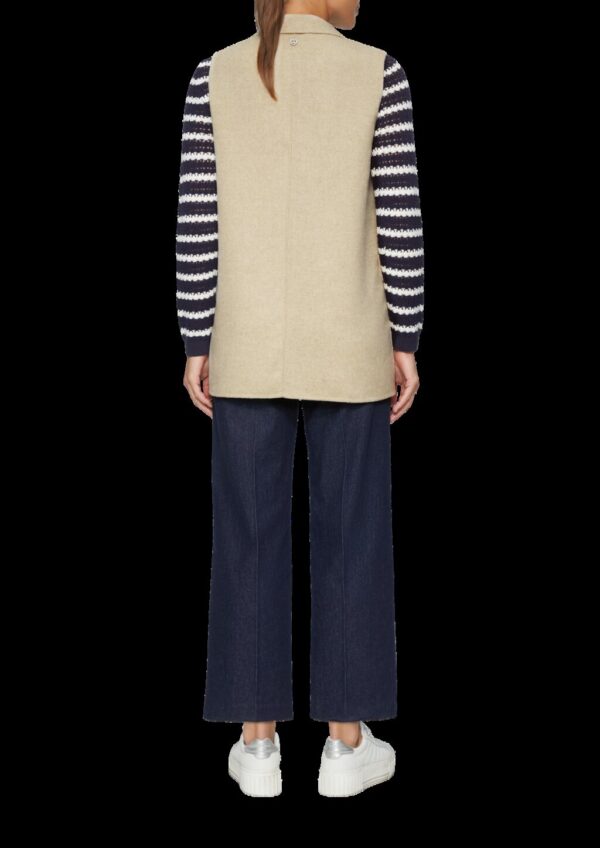 Doubleface-Weste im Relaxed Fit