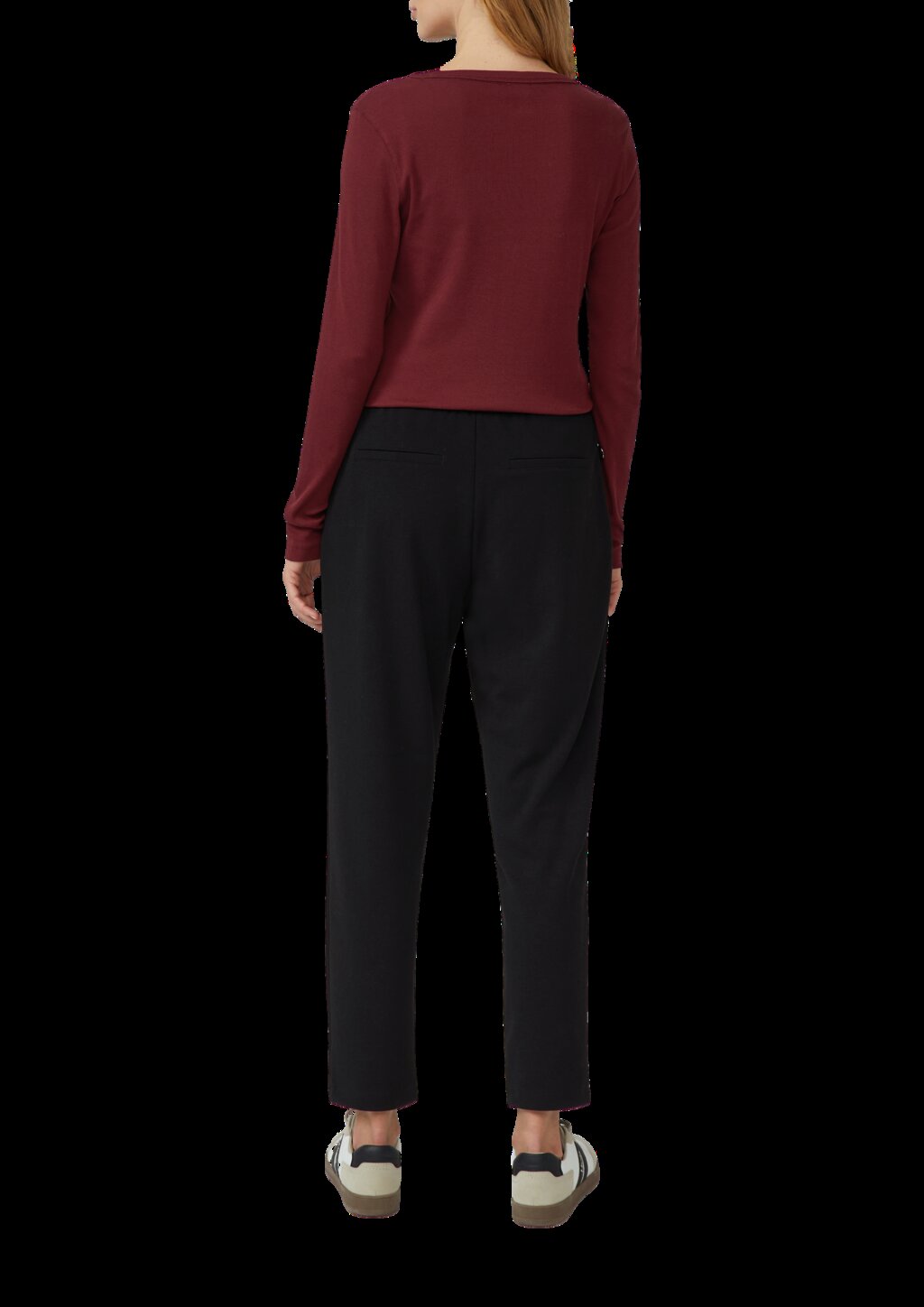 Jogpants aus Struktur-Jersey