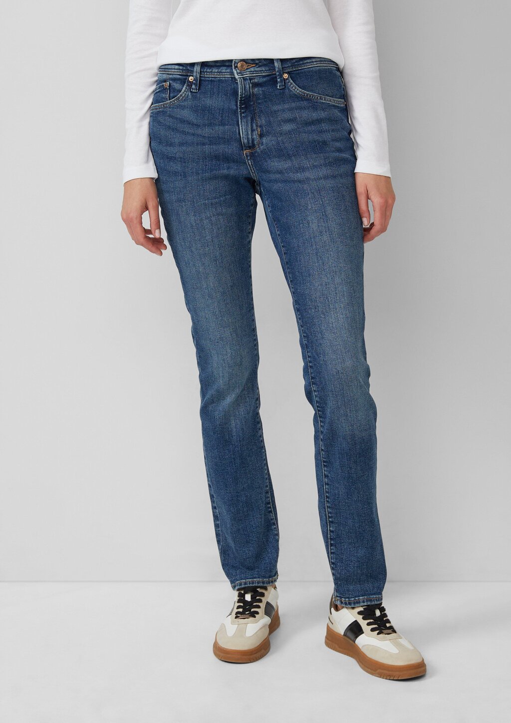 Jeans Betsy / Slim Fit / Mid Rise / Slim Leg