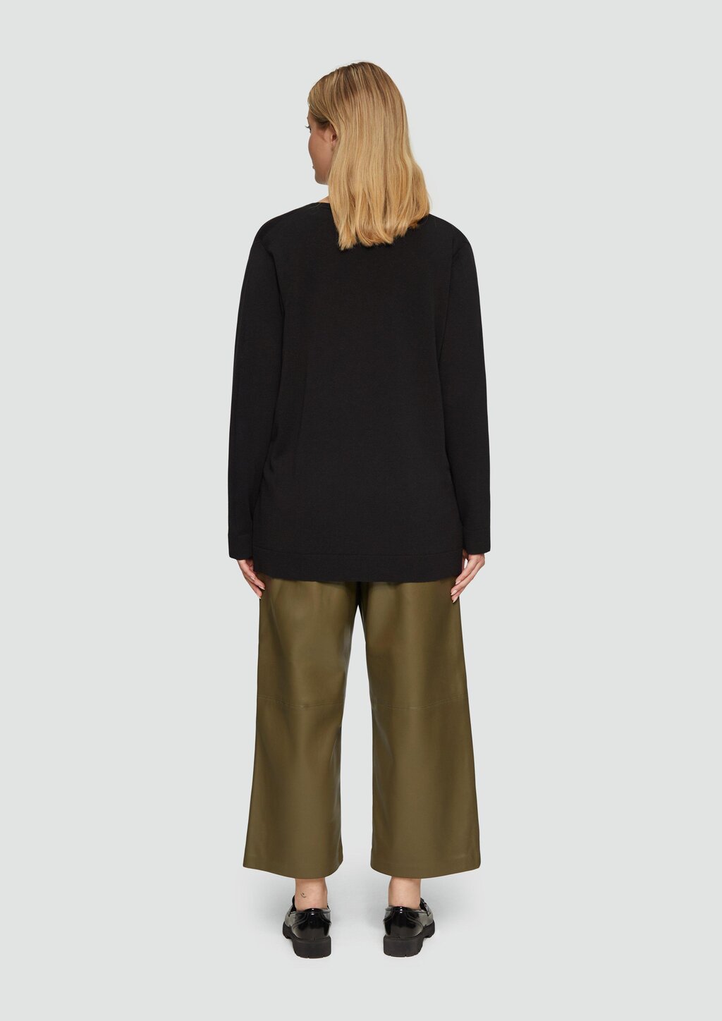 Cardigan aus Viskose-Baumwollmix