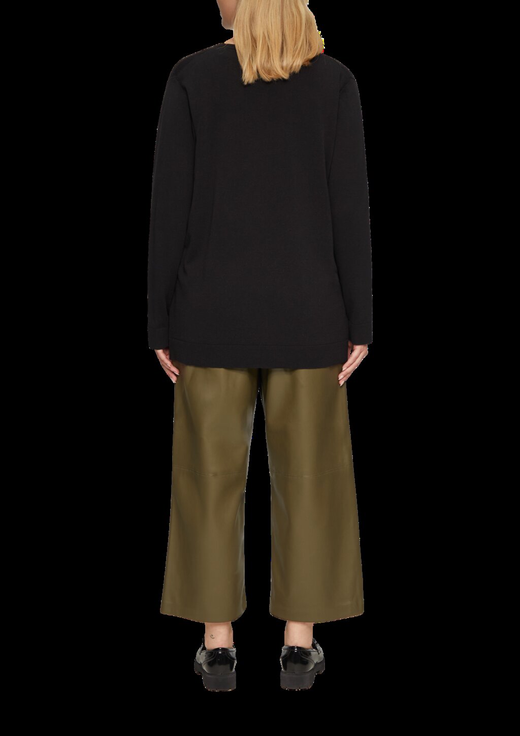 Cardigan aus Viskose-Baumwollmix