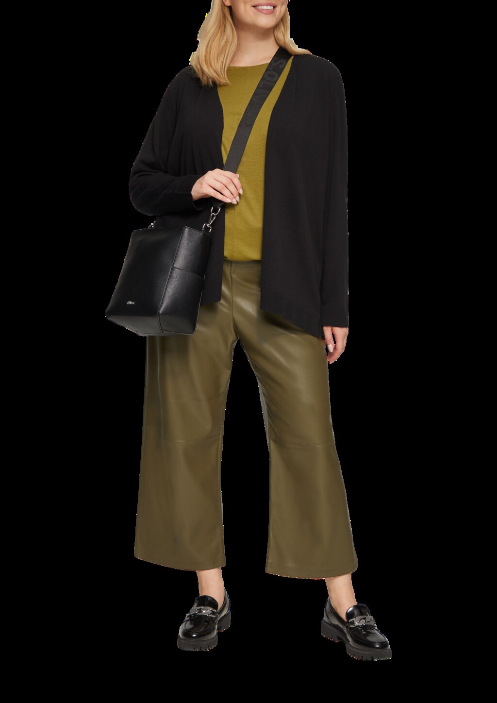 Cardigan aus Viskose-Baumwollmix