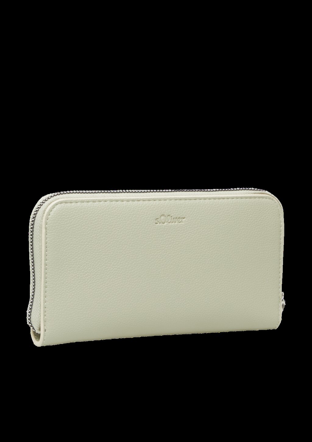 Portemonnaie aus Lederimitat mit Herz-Prägung