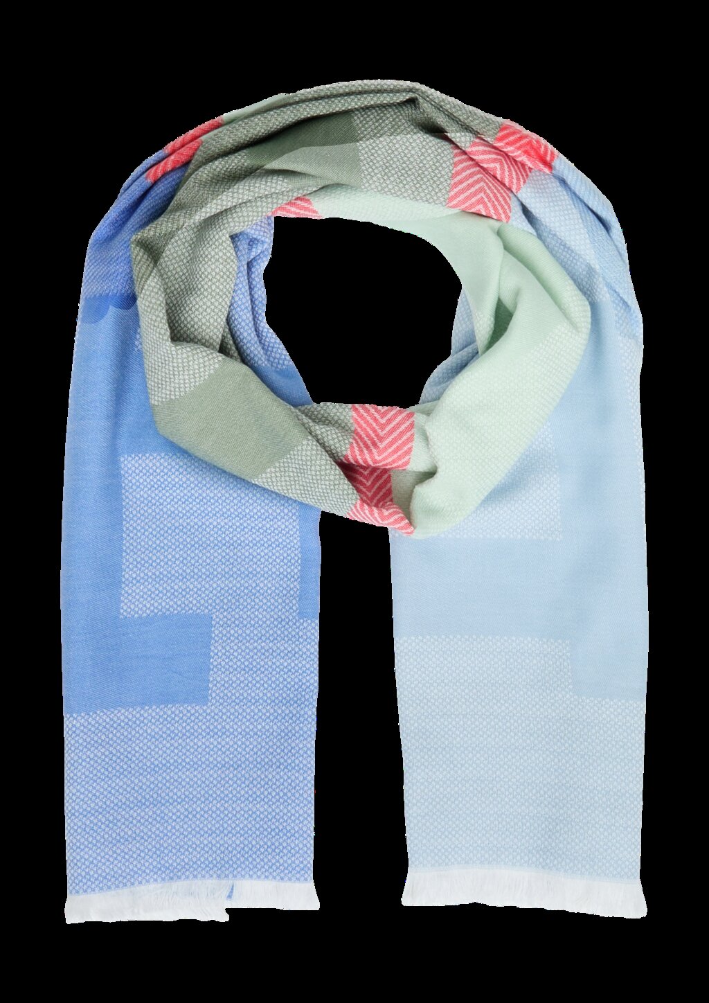 Jacquard-Tuch mit Love-Schriftzug