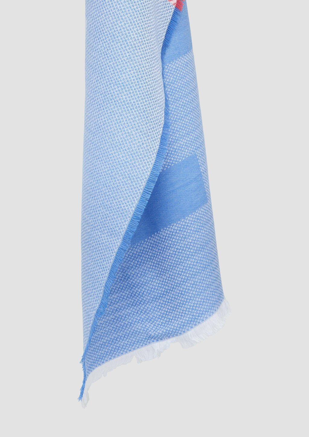 Jacquard-Tuch mit Love-Schriftzug